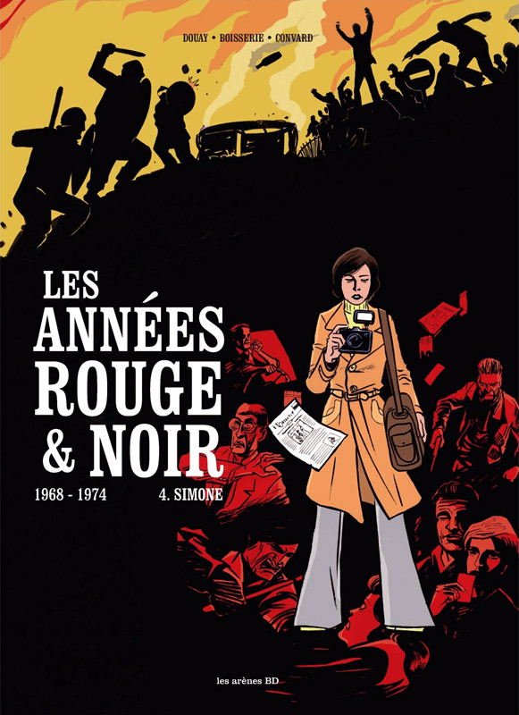 Les années rouge & noir - Tome 4 : 1968-1974 Simone