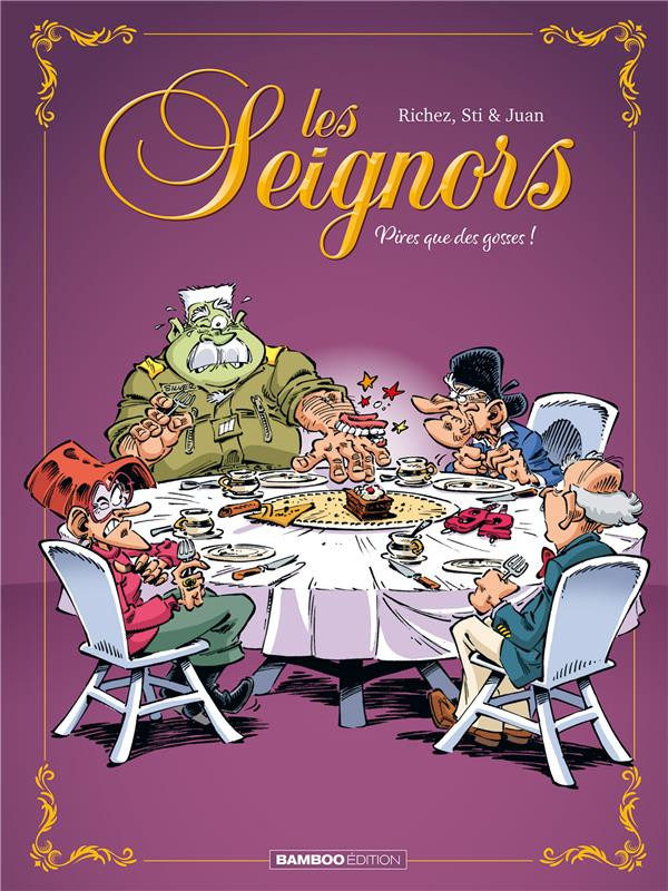 Couverture de Les seignors -3- Tome 3