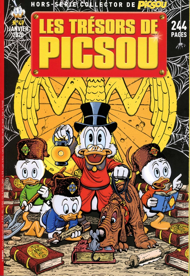 Couverture de Picsou Magazine Hors-Série -49- Les trésors de Picsous : L'intégrale des histoires de Don Rosa, 6è partie (1992-1994)