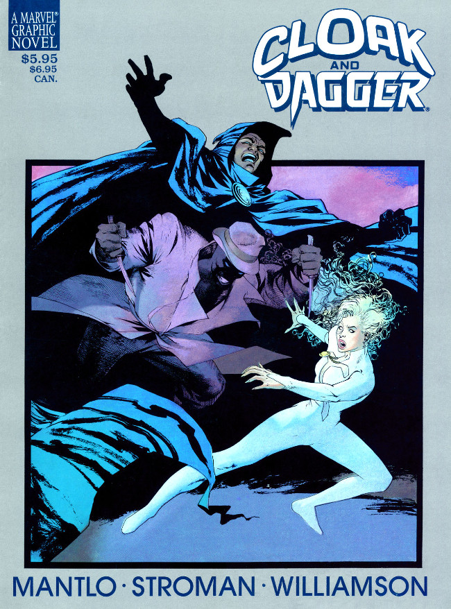 Couverture de Marvel Graphic Novel (1982) -34- Cloak and Dagger