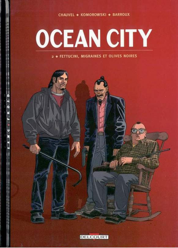 Couverture de Ocean City -2- Fettucini, migraines et olives noires