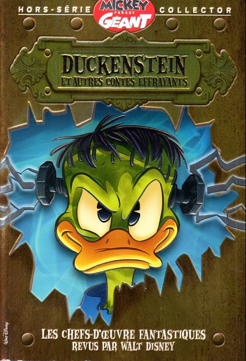Couverture de Mickey Parade Géant Hors-série / collector -13HS13- Duckenstein et autres contes effrayants 