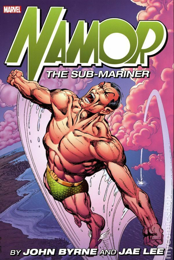 Couverture de Namor, The Sub-Mariner Omnibus (2019) - Namor by John Byrne