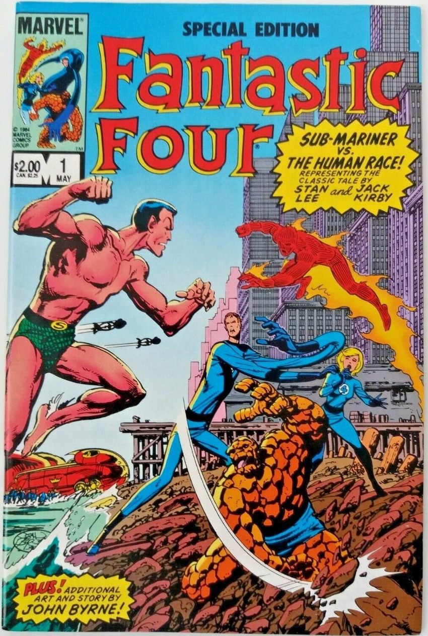 Couverture de Fantastic Four Vol.1 (1961) -HS- Sub-Mariner versus the Human Race!