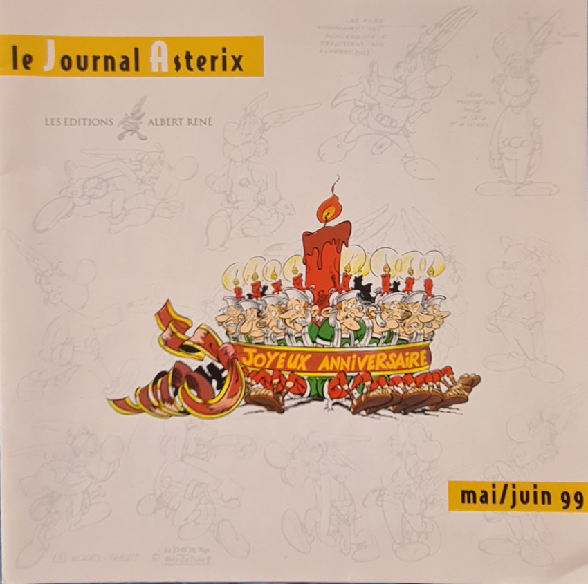 Asterix Le Journal D Joyeux Anniversaire Mai Juin 99