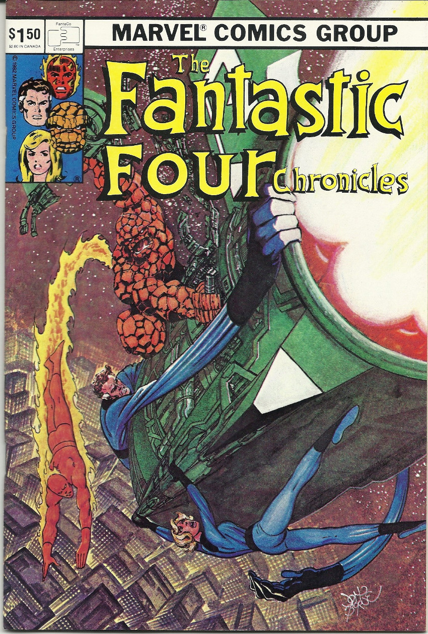Couverture de FantaCo's Chronicles Series (1981) -2- Fantastic four Chronicles