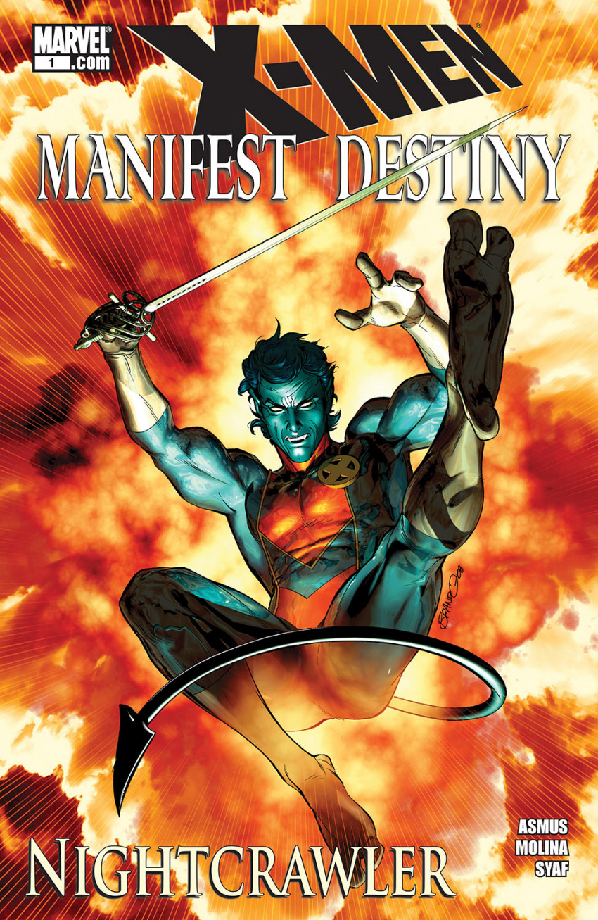 Couverture de X-Men - Manifest Destiny: Nightcrawler