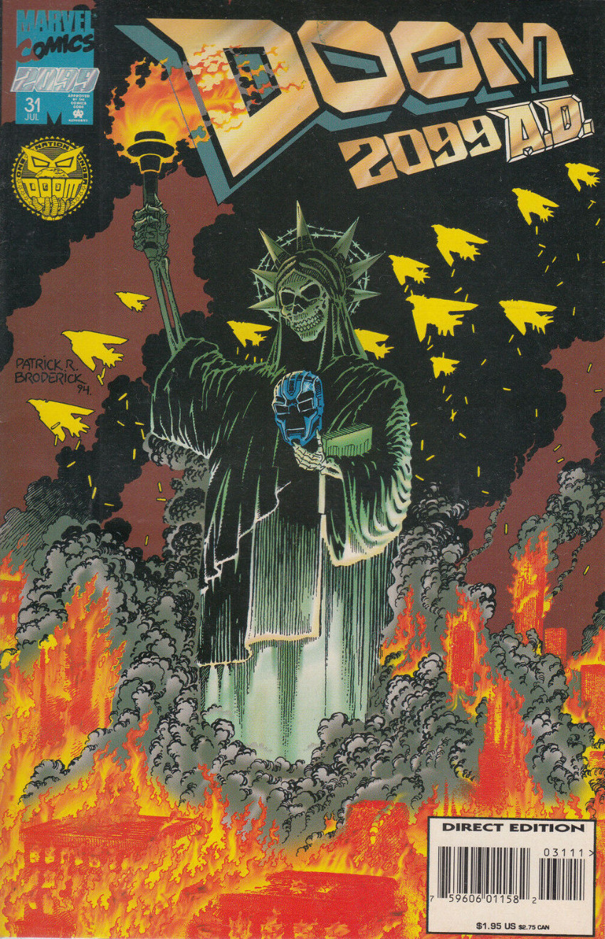 Couverture de Doom 2099 (1993) -31- American Dream