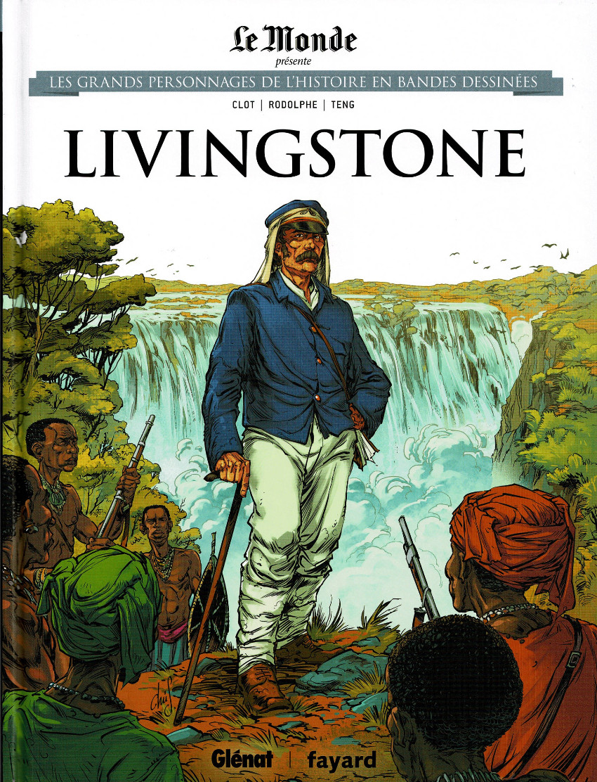 Couverture de Les grands Personnages de l'Histoire en bandes dessinées -36- Livingstone