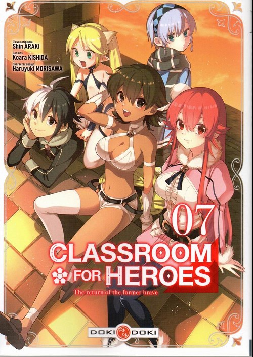 Couverture de Classroom for heroes - The return of the former brave -7- Tome 7 