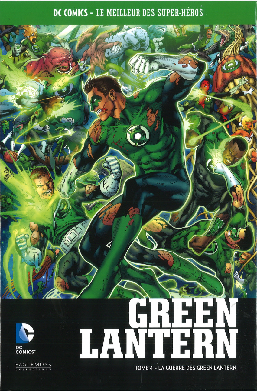 Couverture de DC Comics - Le Meilleur des Super-Héros -Premium06- Green Lantern - Tome 4 - la Guerre des Green Lantern