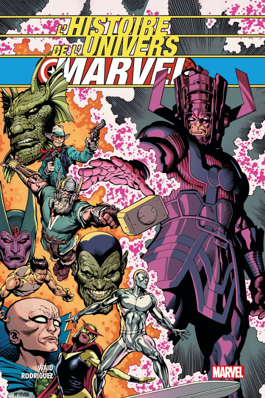 Couverture de (DOC) Marvel Comics - L'histoire de l'univers Marvel