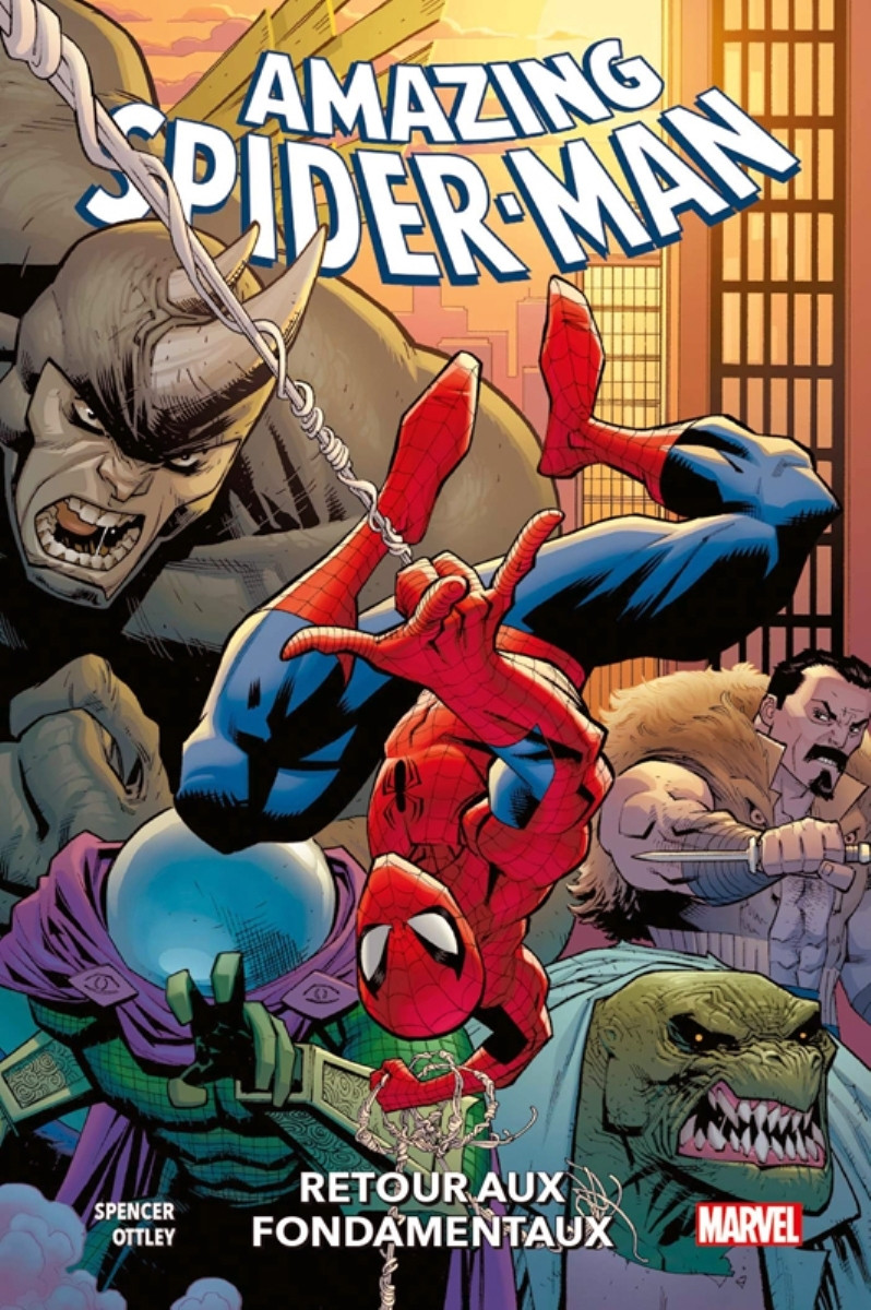 Couverture de Amazing Spider-Man (100% Marvel) -1- Retour aux fondamentaux