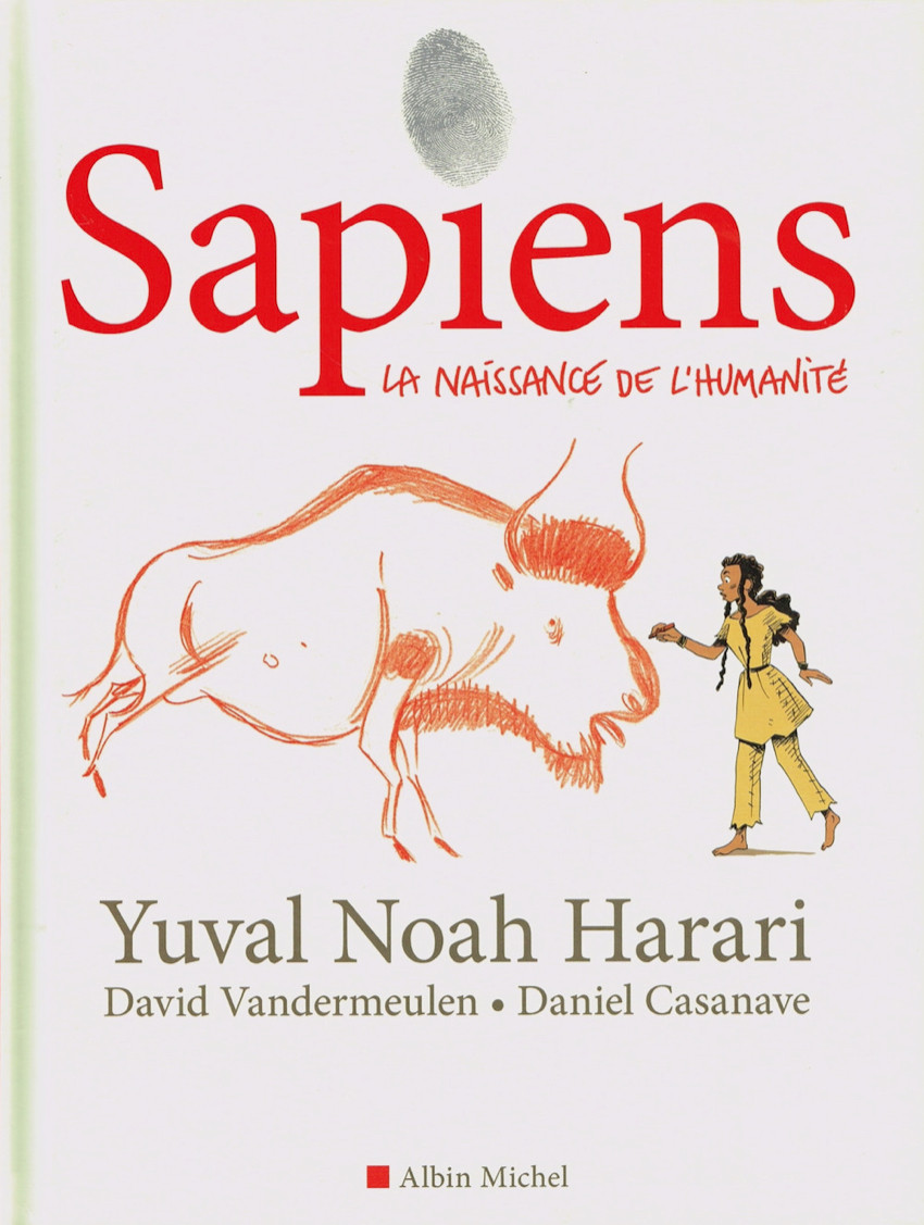 Couverture de Sapiens (Harari/Vandermeulen/Casanave) -1- La Naissance de l'Humanité