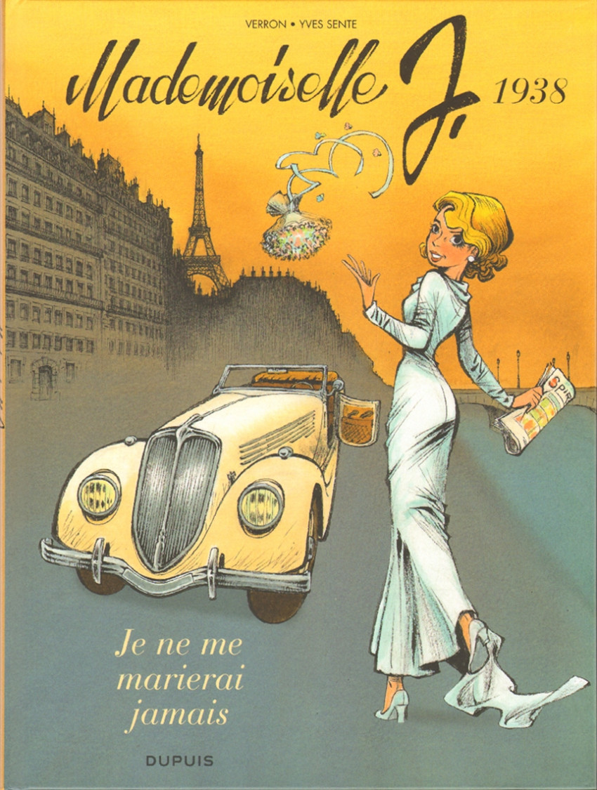 Couverture de Mademoiselle J. -2- Je ne me marierai jamais - 1938