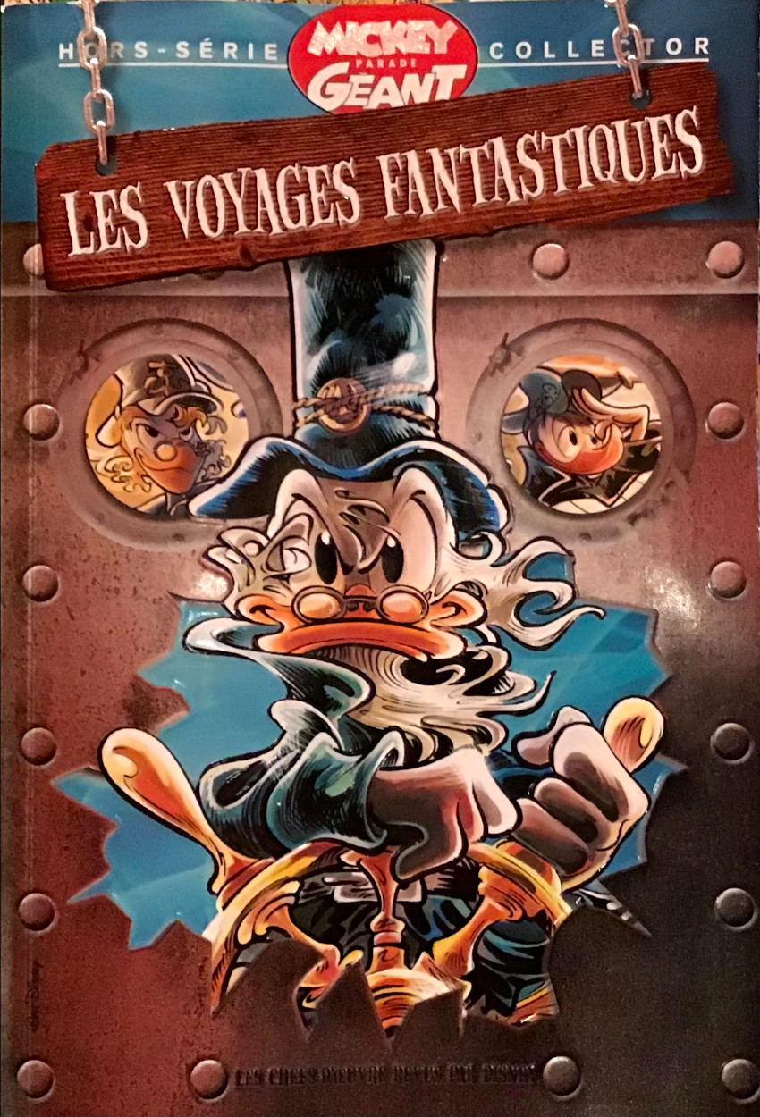 Couverture de Mickey Parade Géant Hors-série / collector -15HS15- Les voyages fantastiques