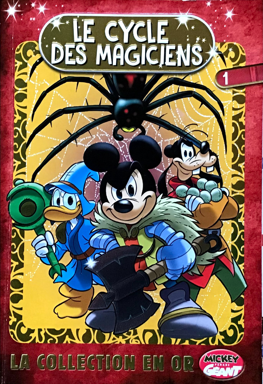 Couverture de Mickey Parade Géant Hors-série / collector -HS24- Le cycle des magiciens #1