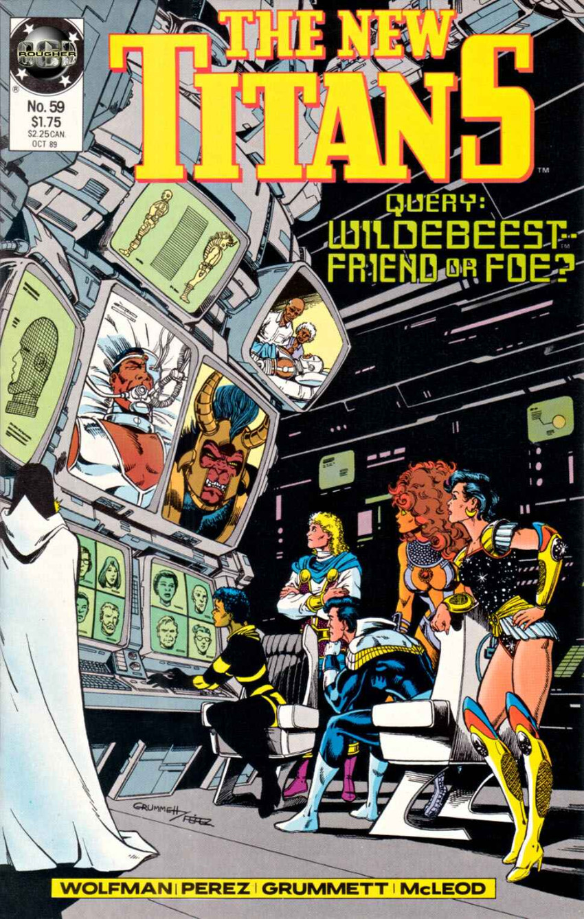 Couverture de The new Titans (DC Comics - 1988)  -59- Beest of Burden!