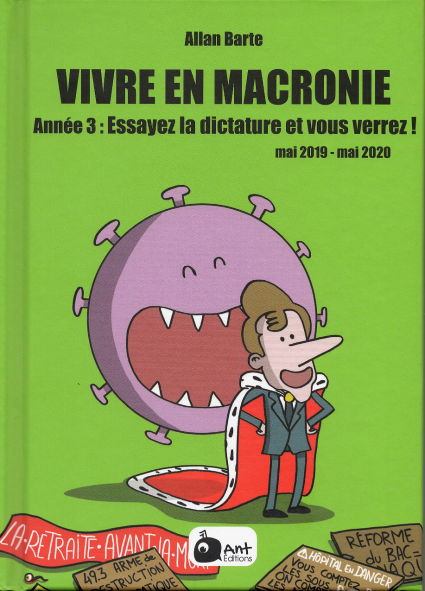 Vivre en Macronie - BD, informations, cotes