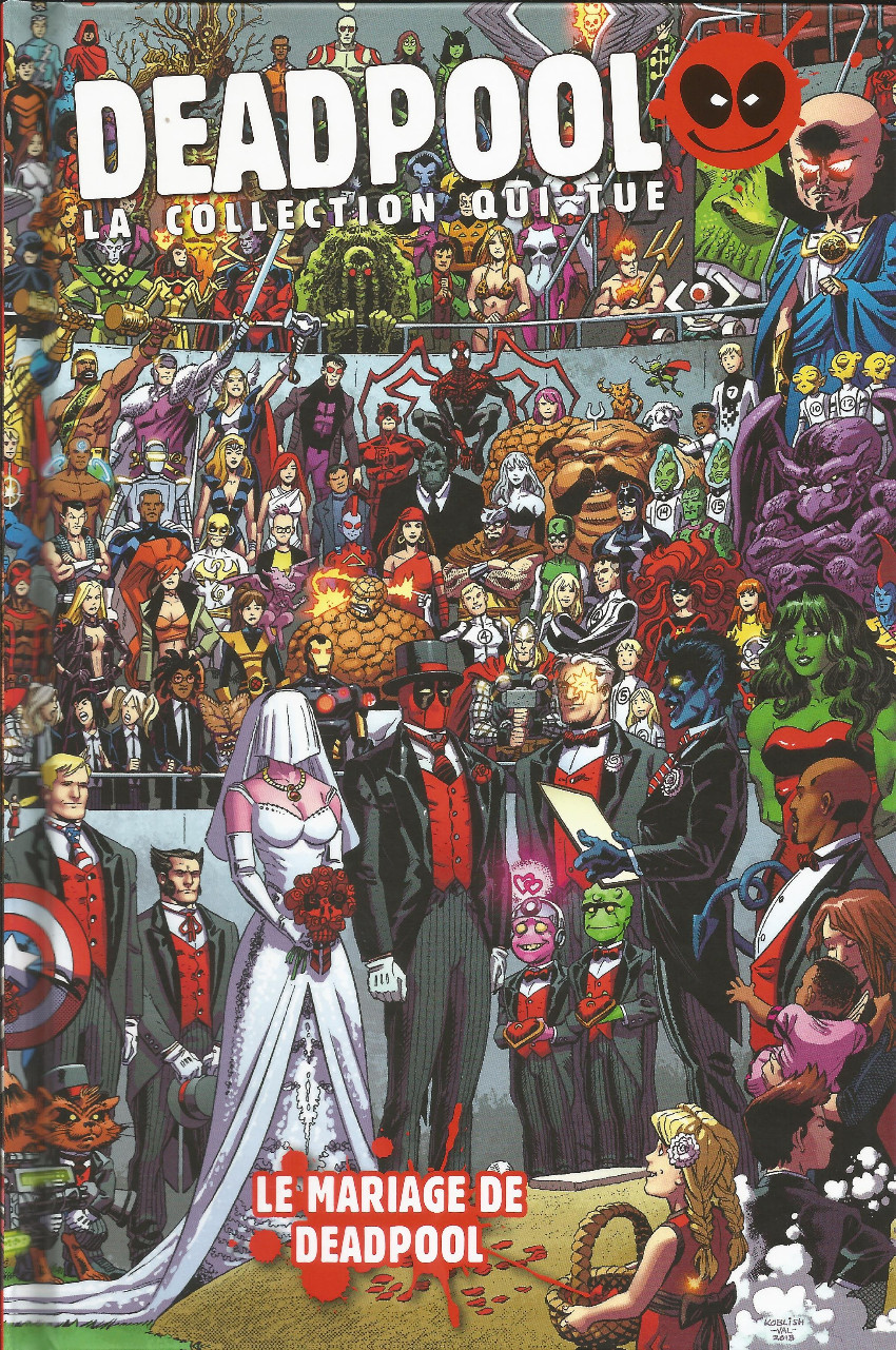 Couverture de Deadpool - La collection qui tue (Hachette) -3876- Le mariage de Deadpool