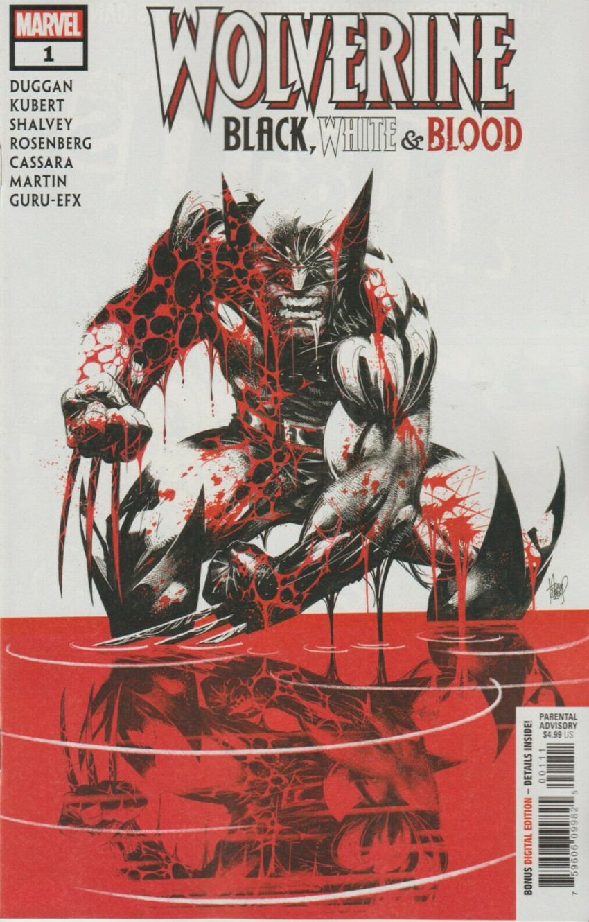 Couverture de Wolverine: Black, White & Blood (2020) -1- The Beast Within Them