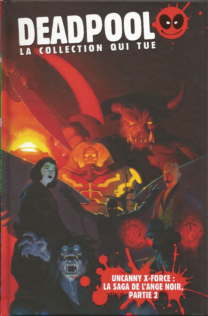 Couverture de Deadpool - La collection qui tue (Hachette) -4057- Uncanny X-Force : La saga de l'ange noir, partie 2
