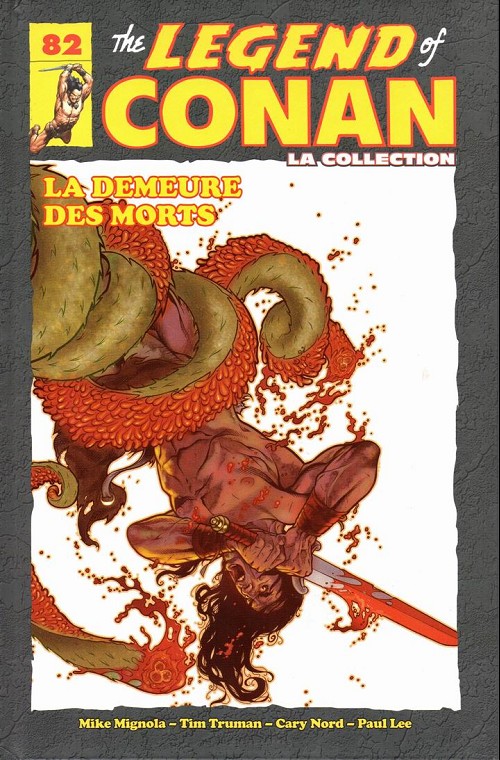 Couverture de The savage Sword of Conan (puis The Legend of Conan) - La Collection (Hachette) -827- La demeure des morts