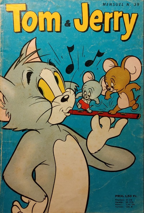 Couverture de Tom & Jerry (2e Série - Sagédition) (Mini Géant) -39- Voyage inattendu