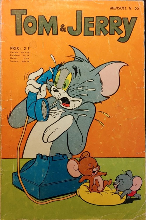Couverture de Tom & Jerry (2e Série - Sagédition) (Mini Géant) -65- Une combinaison dans l'ordre