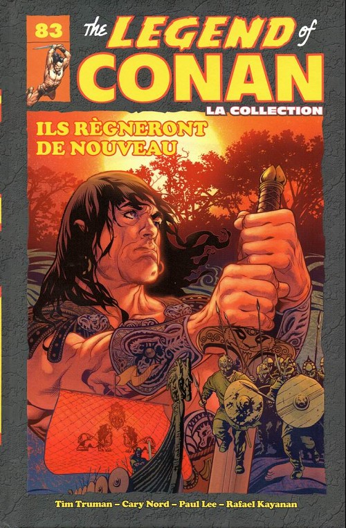 Couverture de The savage Sword of Conan (puis The Legend of Conan) - La Collection (Hachette) -838- Ils règneront de nouveau
