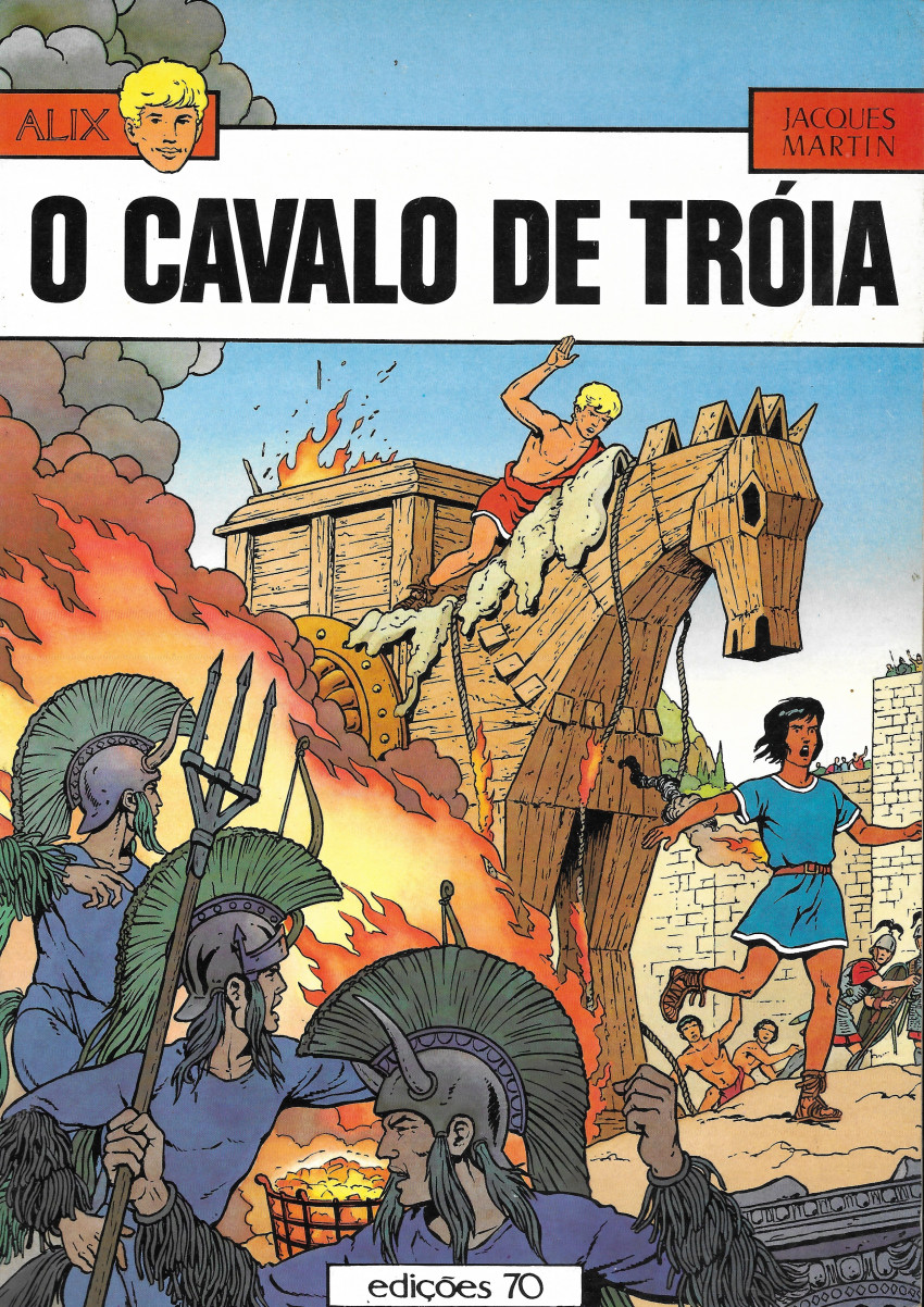 Alix (en portugais) -19- O cavalo de Tróia