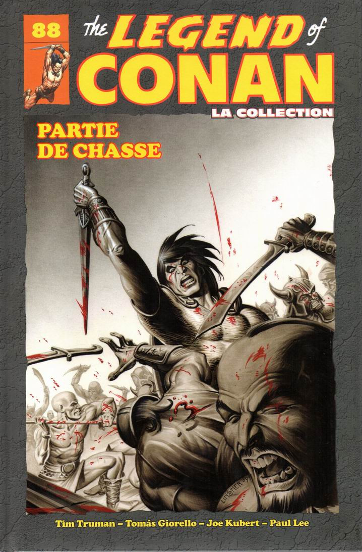 Couverture de The savage Sword of Conan (puis The Legend of Conan) - La Collection (Hachette) -8813- Partie de Chasse