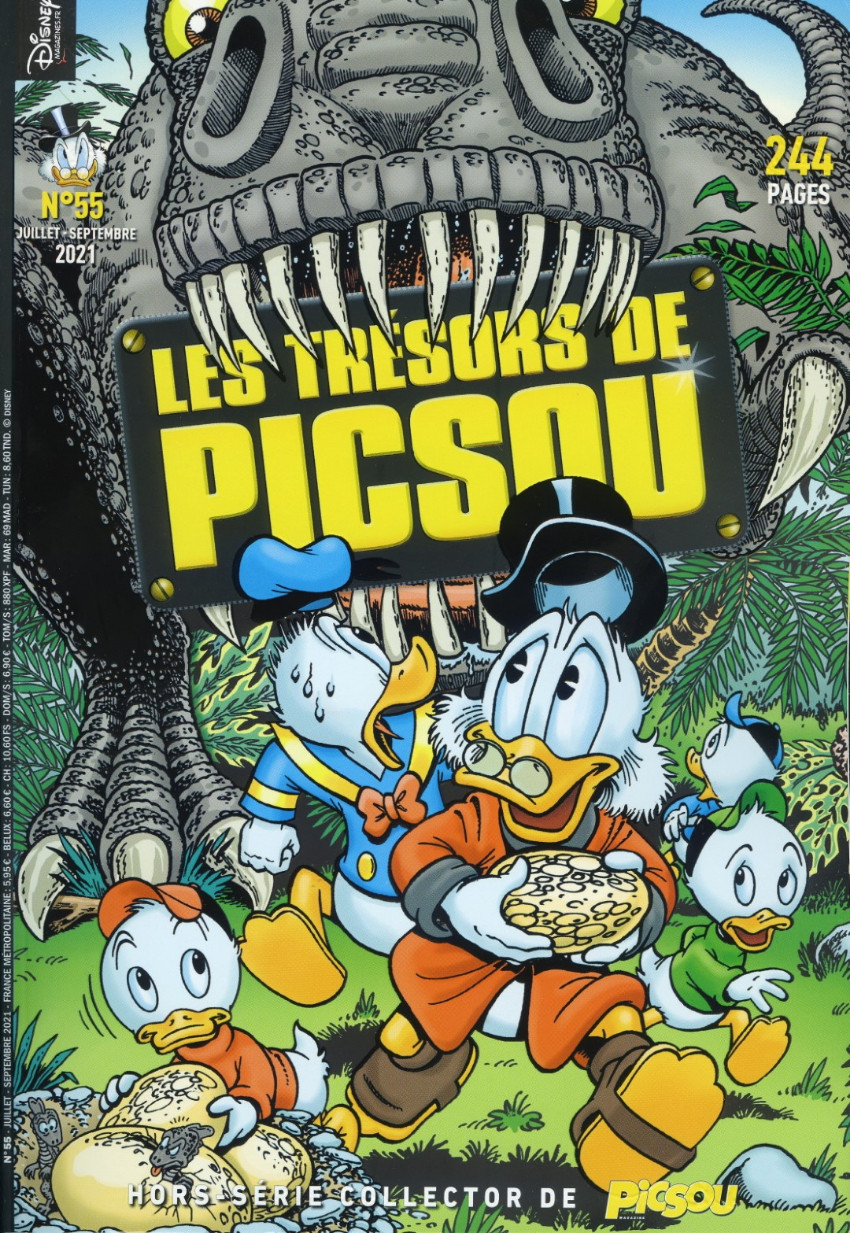 Couverture de Picsou Magazine Hors-Série -55A- Les trésors de Picsou : L'intégrale de Don Rosa 1999