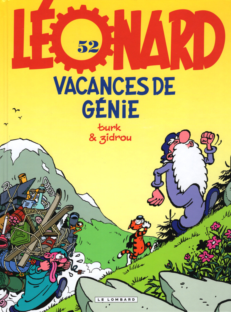 Couverture de Léonard -52- Vacances de génie