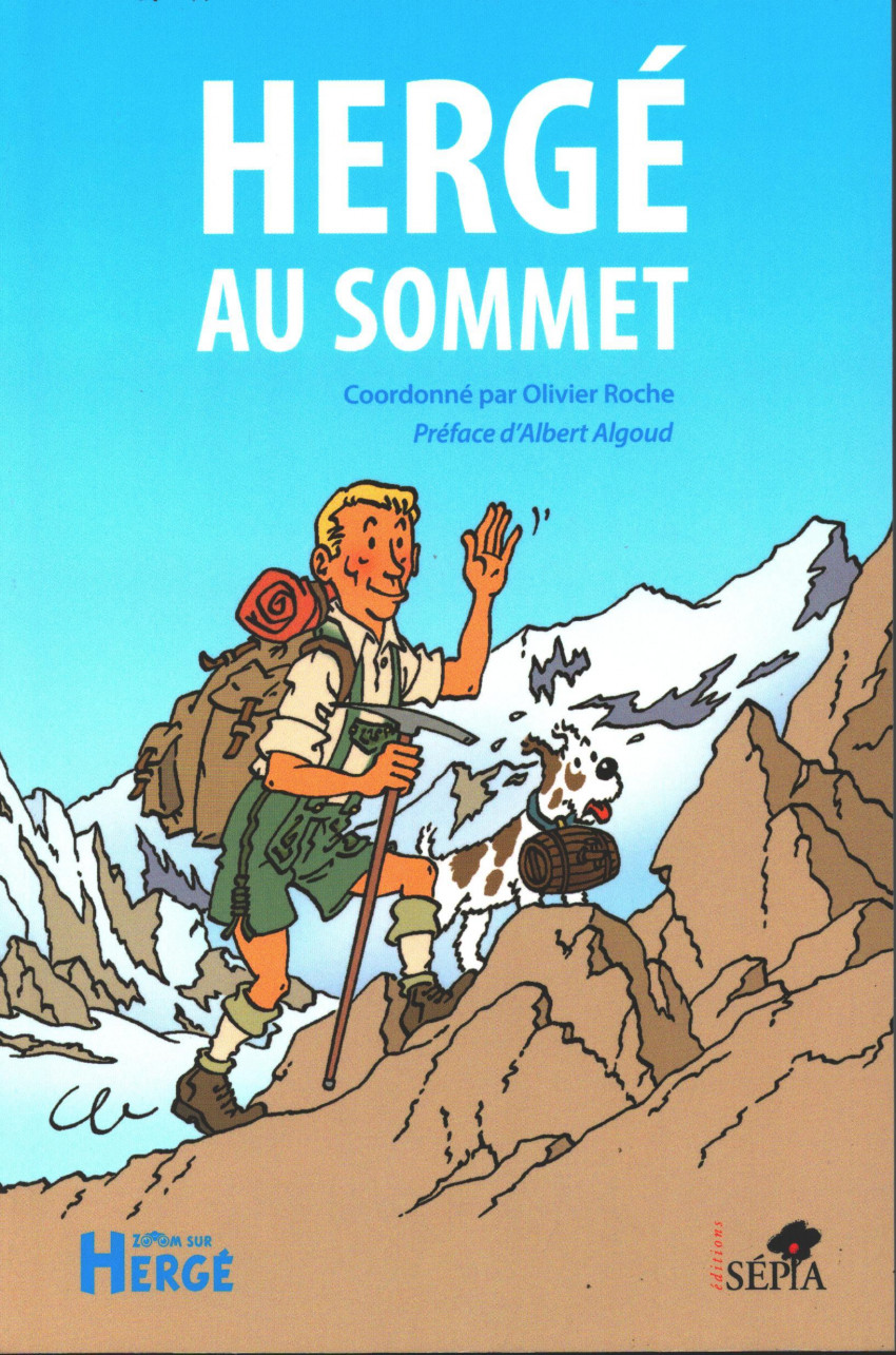 Couverture de (AUT) Hergé - Hergé au sommet