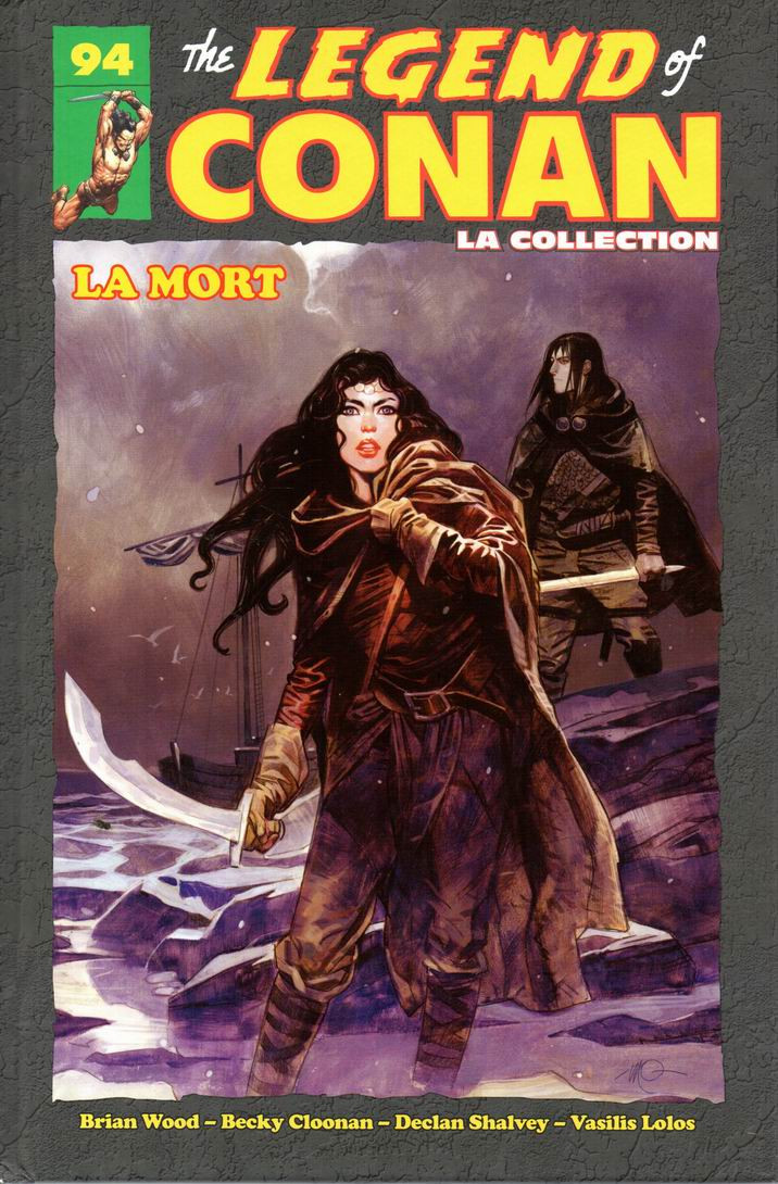 Couverture de The savage Sword of Conan (puis The Legend of Conan) - La Collection (Hachette) -9419- La Mort