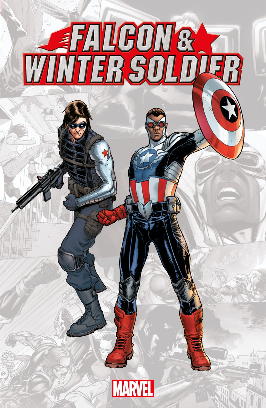 Couverture de Falcon & Winter Soldier (Marvel-Verse) - Falcon & Winter Soldier