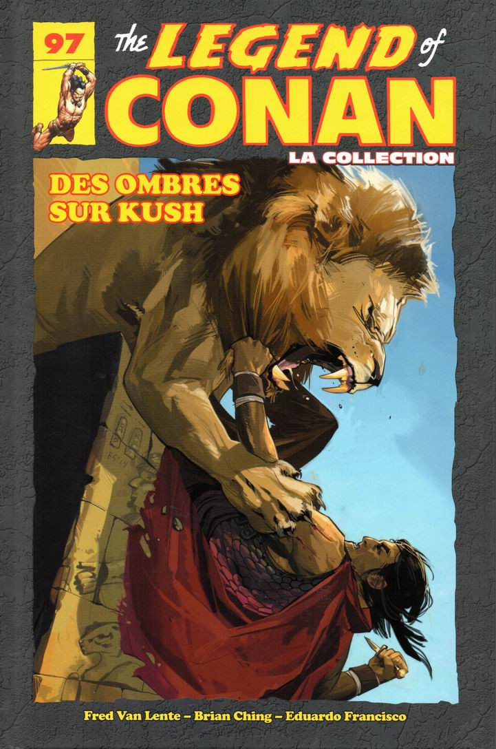 Couverture de The savage Sword of Conan (puis The Legend of Conan) - La Collection (Hachette) -9722- Des Ombres sur Kush