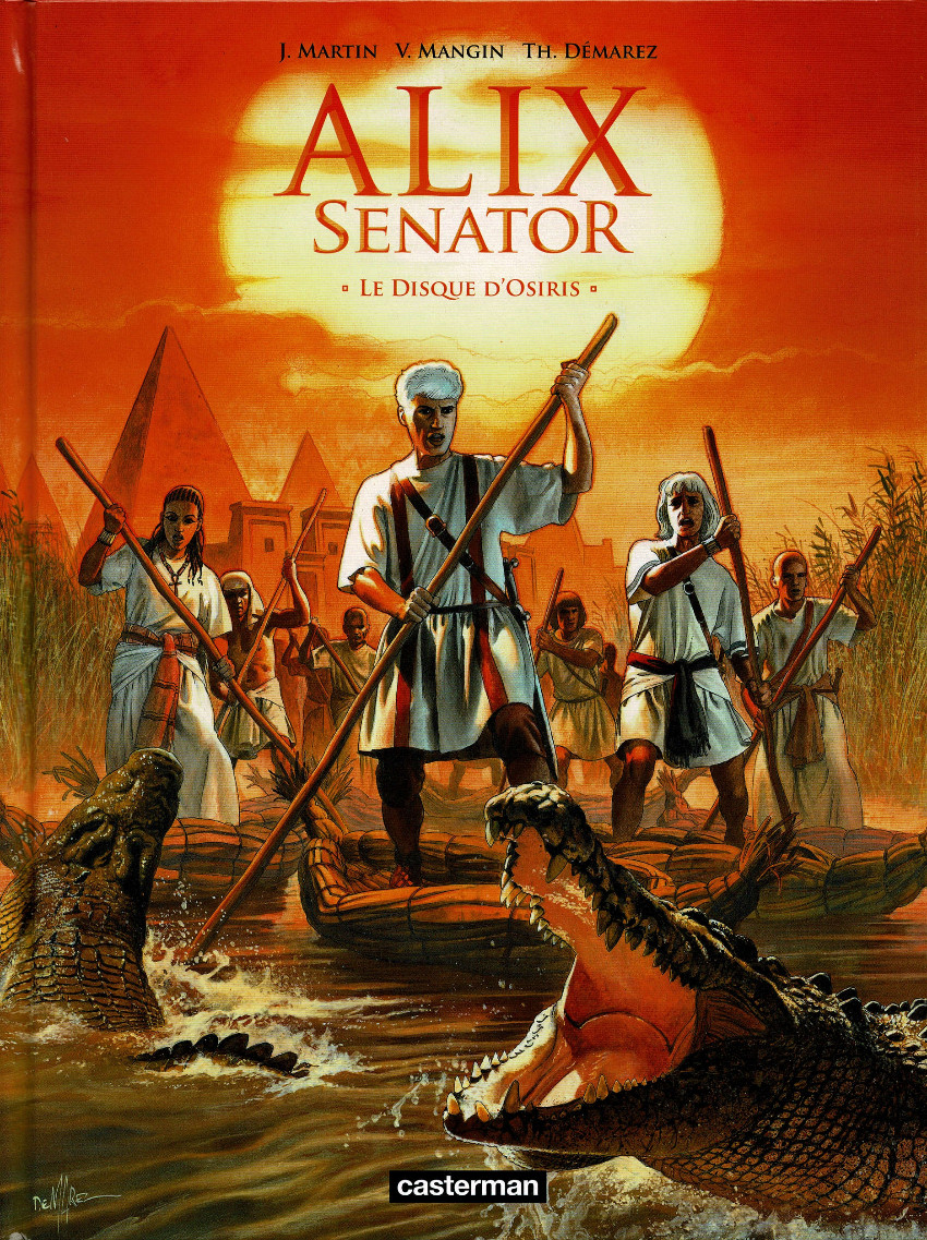 Couverture de Alix Senator -12- Le Disque d'Osiris