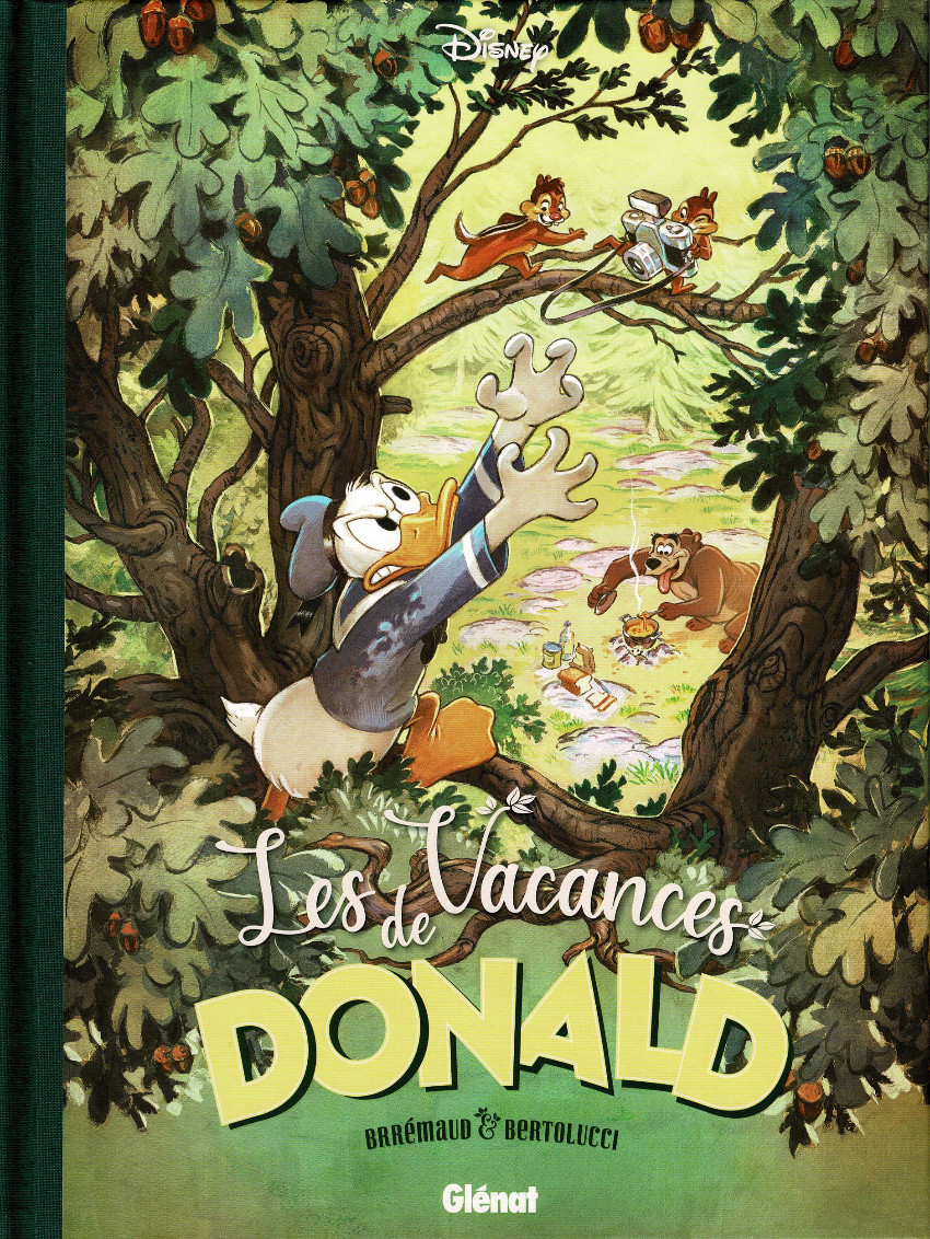 Couverture de Mickey (collection Disney / Glénat) -13- Les Vacances de Donald