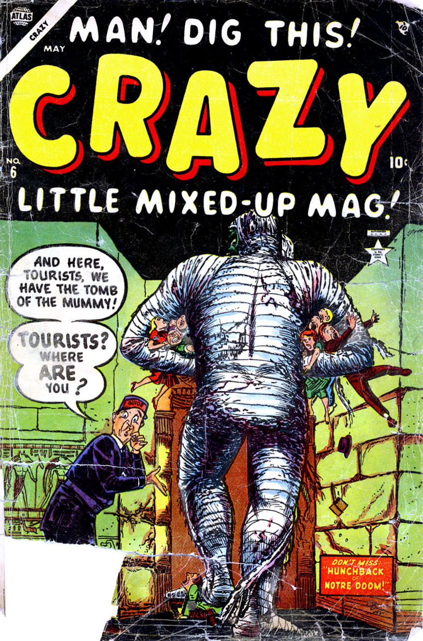 Couverture de Crazy Vol. 1 (Atlas Comics - 1953) -6- Issue # 6