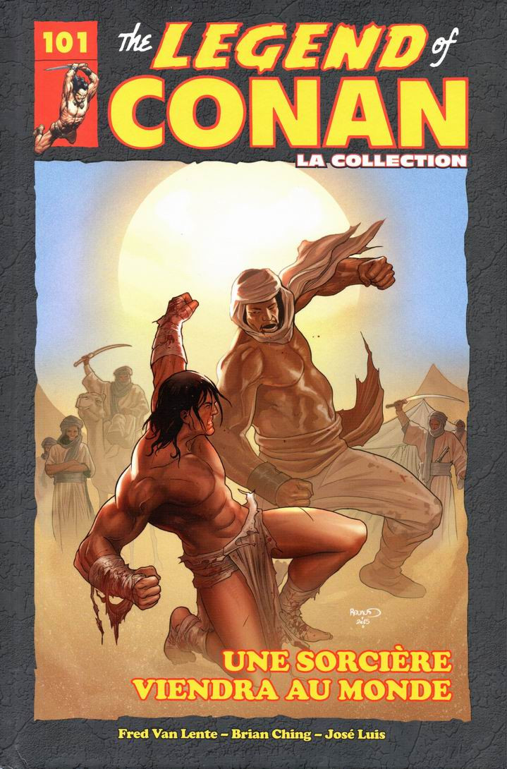 Couverture de The savage Sword of Conan (puis The Legend of Conan) - La Collection (Hachette) -10126- Une Sorcière viendra au Monde