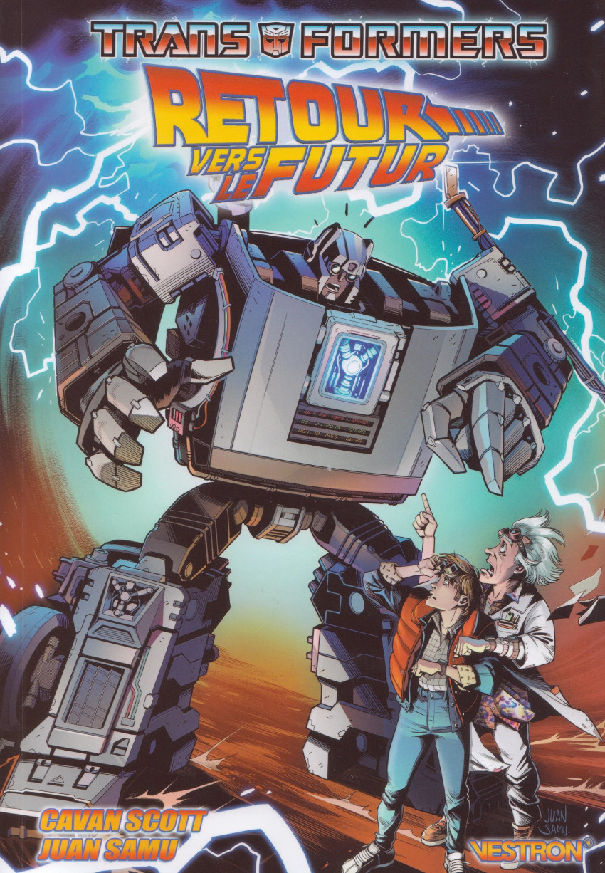 Couverture de Transformers / Retour vers le futur - Transformers / retour vers le futur