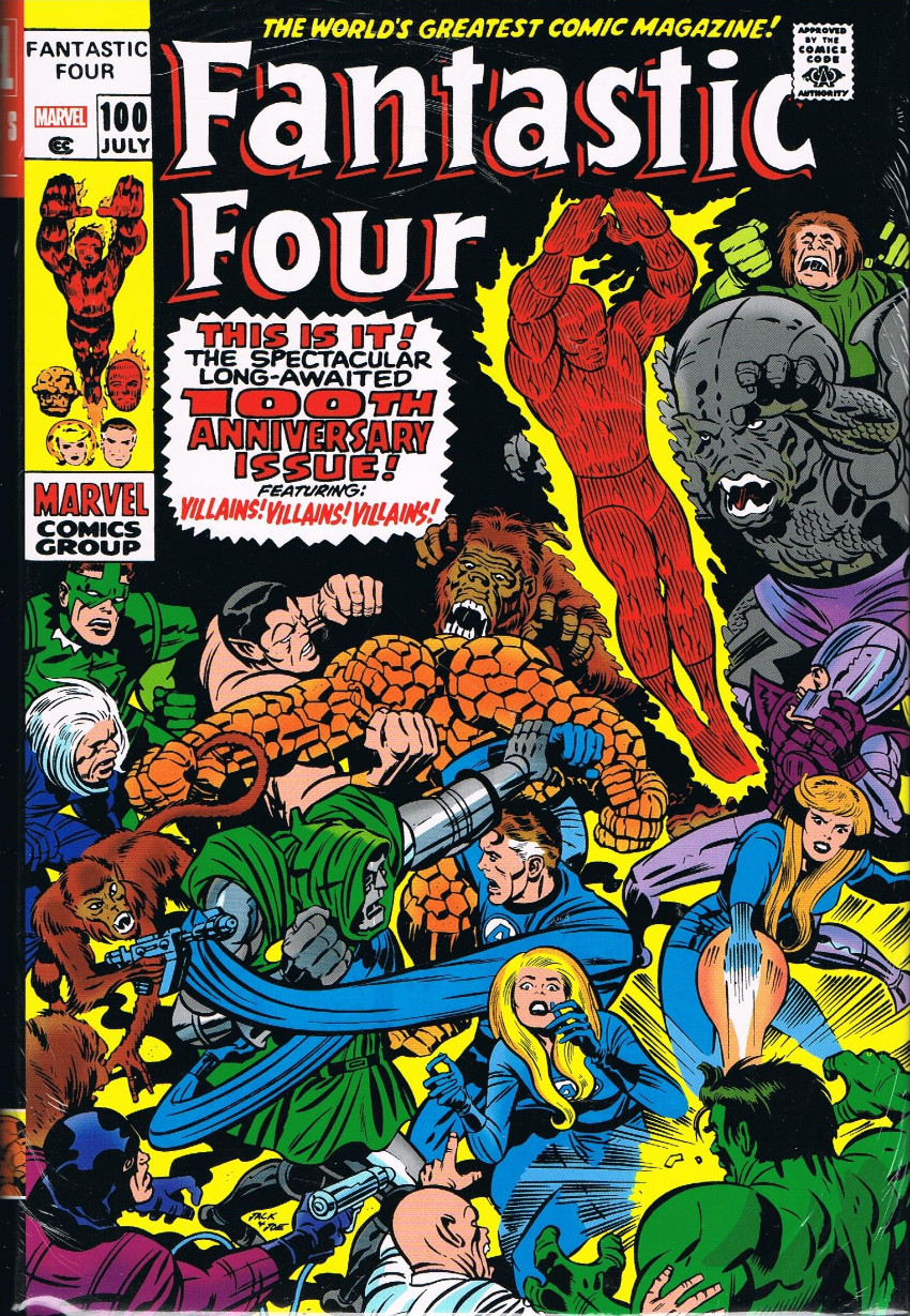 Couverture de Fantastic Four Vol.1 (1961) -OMNI4- Fantastic Four Omnibus Vol.4