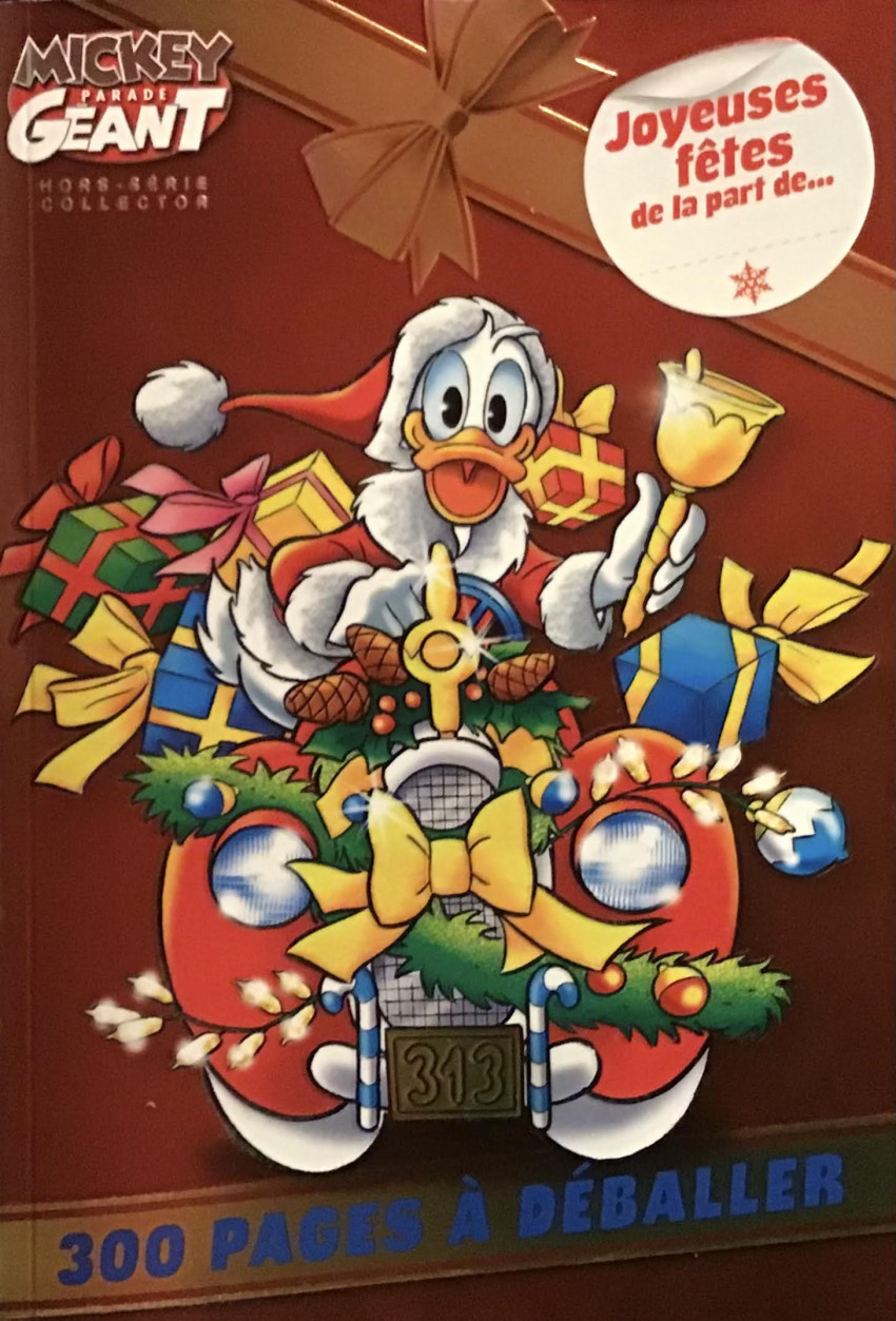 Couverture de Mickey Parade Géant Hors-série / collector -18HS18- Joyeuses fêtes de la part de...