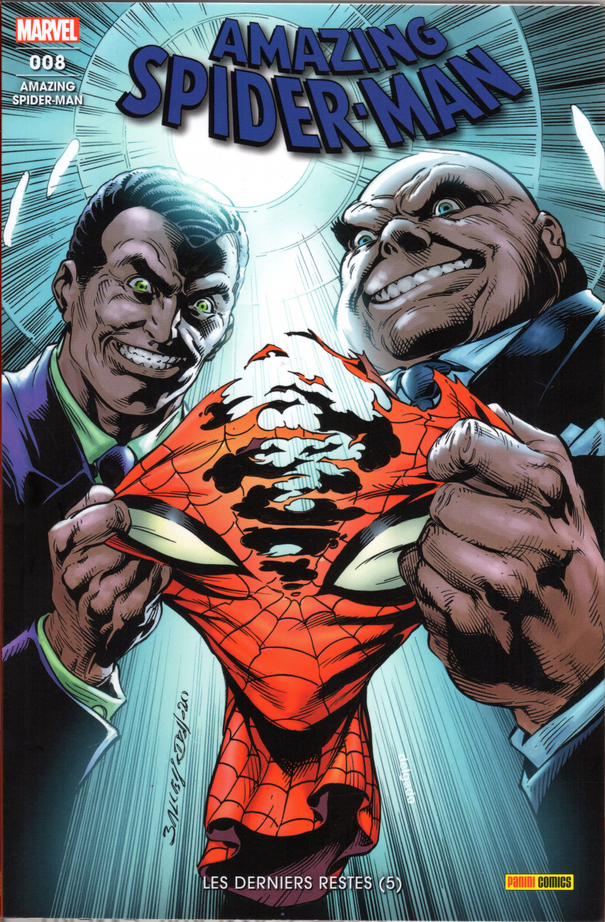 Couverture de Amazing Spider-Man (1re série -2021) -8- Les derniers restes (5)