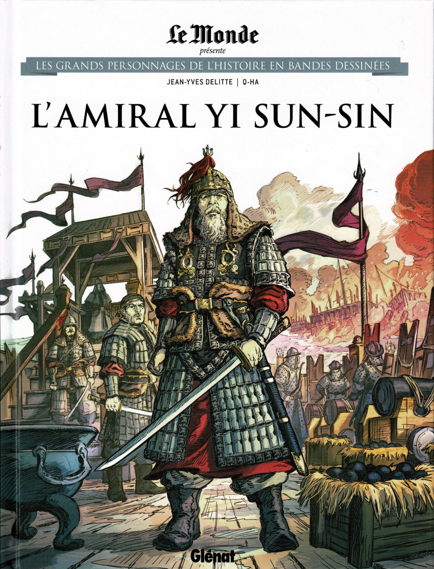 Couverture de Les grands Personnages de l'Histoire en bandes dessinées -76- L'Amiral Yi Sun-Sin