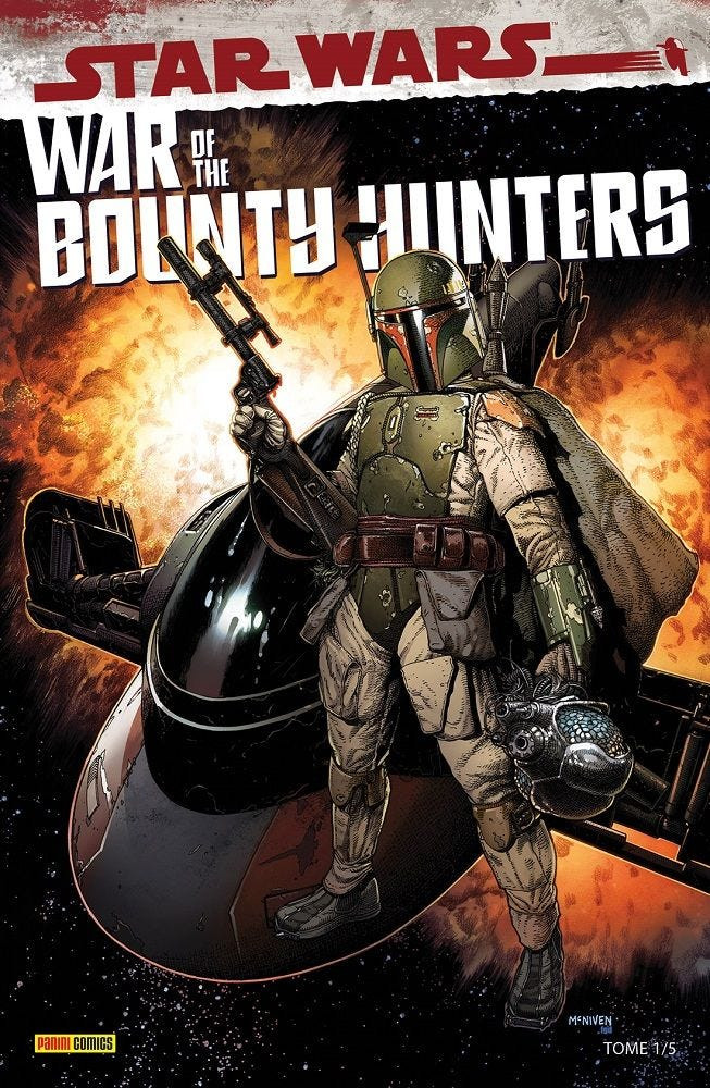 Couverture de Star Wars - War of the Bounty Hunters -1- War of the bounty hunters
