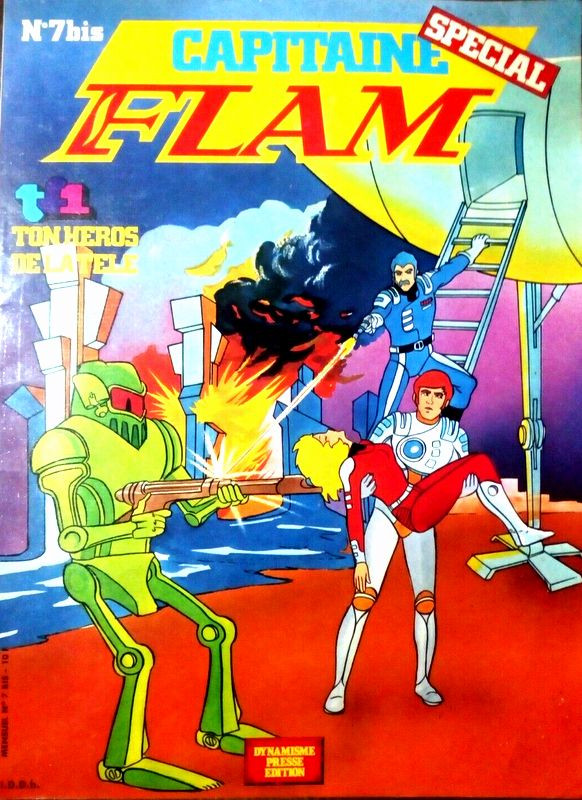 Le Capitaine Flam revient dans une BD française !