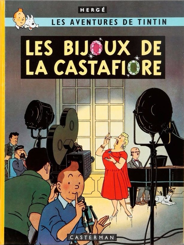 Couverture de Tintin (Historique) -21- Les bijoux de la Castafiore